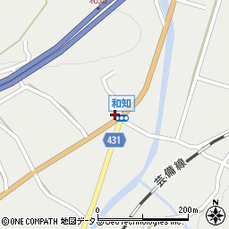 広島県三次市和知町2115周辺の地図