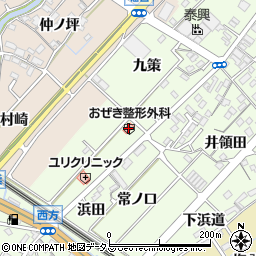 愛知県豊川市御津町西方広田52周辺の地図