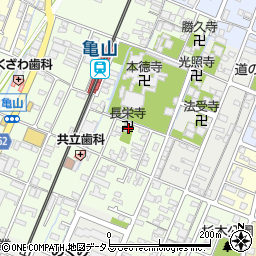 兵庫県姫路市亀山292周辺の地図