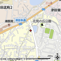 国見坂壱番館周辺の地図