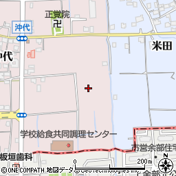 兵庫県太子町（揖保郡）沖代周辺の地図