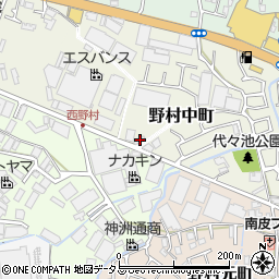 大阪府枚方市野村中町60-1周辺の地図