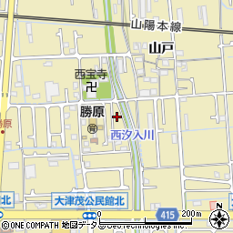 兵庫県姫路市勝原区宮田139周辺の地図