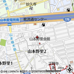 野里倉庫周辺の地図