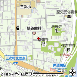 広島県三次市三次町1374周辺の地図