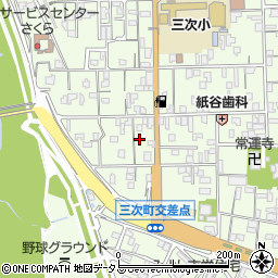 広島県三次市三次町1342周辺の地図