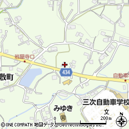 広島県三次市畠敷町1387周辺の地図