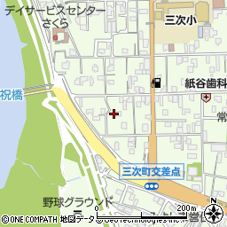 広島県三次市三次町1335周辺の地図