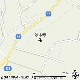 妙本寺周辺の地図