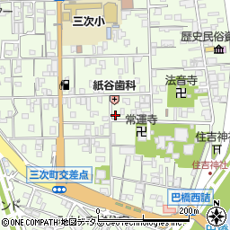 広島県三次市三次町1370周辺の地図