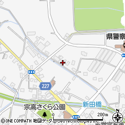 静岡県焼津市宗高317-1周辺の地図