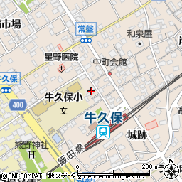 菊屋書店周辺の地図
