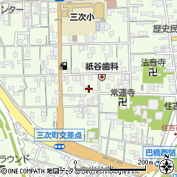 広島県三次市三次町1363周辺の地図