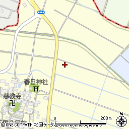 上野鈴鹿線周辺の地図