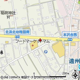 静岡銀行小林支店周辺の地図