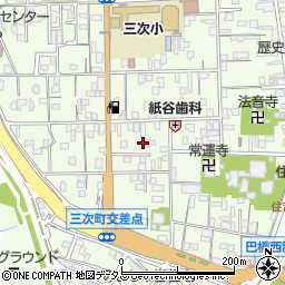 広島県三次市三次町1362周辺の地図