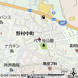 〒573-0144 大阪府枚方市野村中町の地図