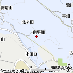 京都府井手町（綴喜郡）多賀（南平畑）周辺の地図