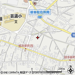 三重県津市芸濃町椋本1851周辺の地図
