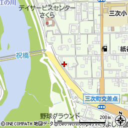 広島県三次市三次町1423周辺の地図