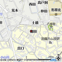 愛知県蒲郡市形原町細田31-2周辺の地図