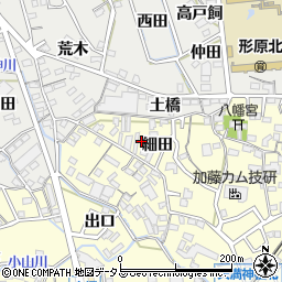 愛知県蒲郡市形原町細田31周辺の地図