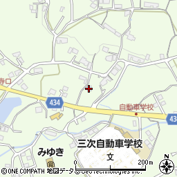 広島県三次市畠敷町1363周辺の地図