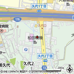河童ラーメン本舗 川西店周辺の地図