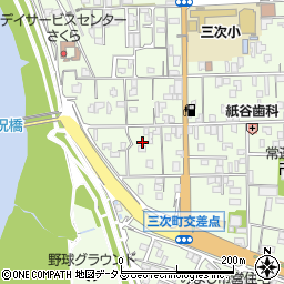 広島県三次市三次町1414周辺の地図