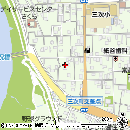 広島県三次市三次町1414周辺の地図