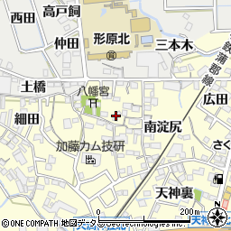 愛知県蒲郡市形原町前野12周辺の地図