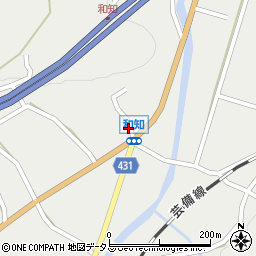 広島県三次市和知町2114周辺の地図