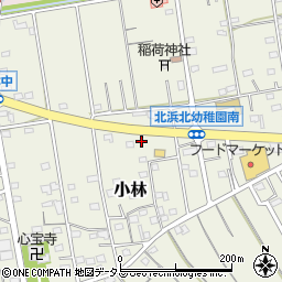 静岡県浜松市浜名区小林1553-19周辺の地図