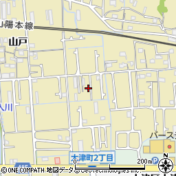 兵庫県姫路市勝原区山戸81周辺の地図