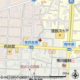 静岡県浜松市浜名区西美薗2564-3周辺の地図