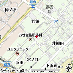 豊川警察署御津交番周辺の地図