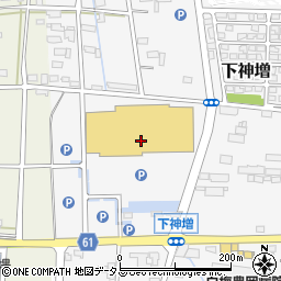 静岡県磐田市下神増93周辺の地図