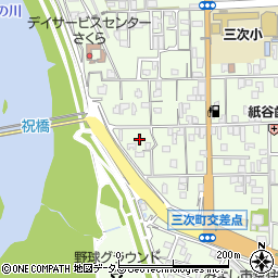 広島県三次市三次町1418周辺の地図