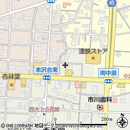 静岡県浜松市浜名区西美薗2561周辺の地図