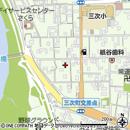 広島県三次市三次町1412周辺の地図