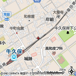愛知県豊川市牛久保町城跡47周辺の地図