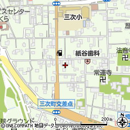 広島県三次市三次町1398周辺の地図