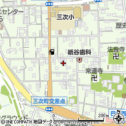 広島県三次市三次町1395周辺の地図