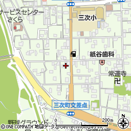 広島県三次市三次町1406周辺の地図