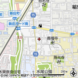 大阪府茨木市主原町周辺の地図