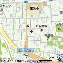 広島県三次市三次町1397周辺の地図