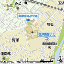 豊川市立御津南部小学校周辺の地図