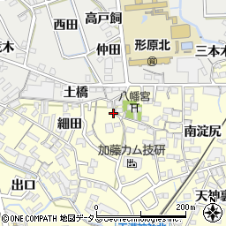 愛知県蒲郡市形原町細田19周辺の地図