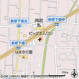ＢＭＯ　浜松浜北店周辺の地図