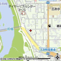 広島県三次市三次町1420周辺の地図